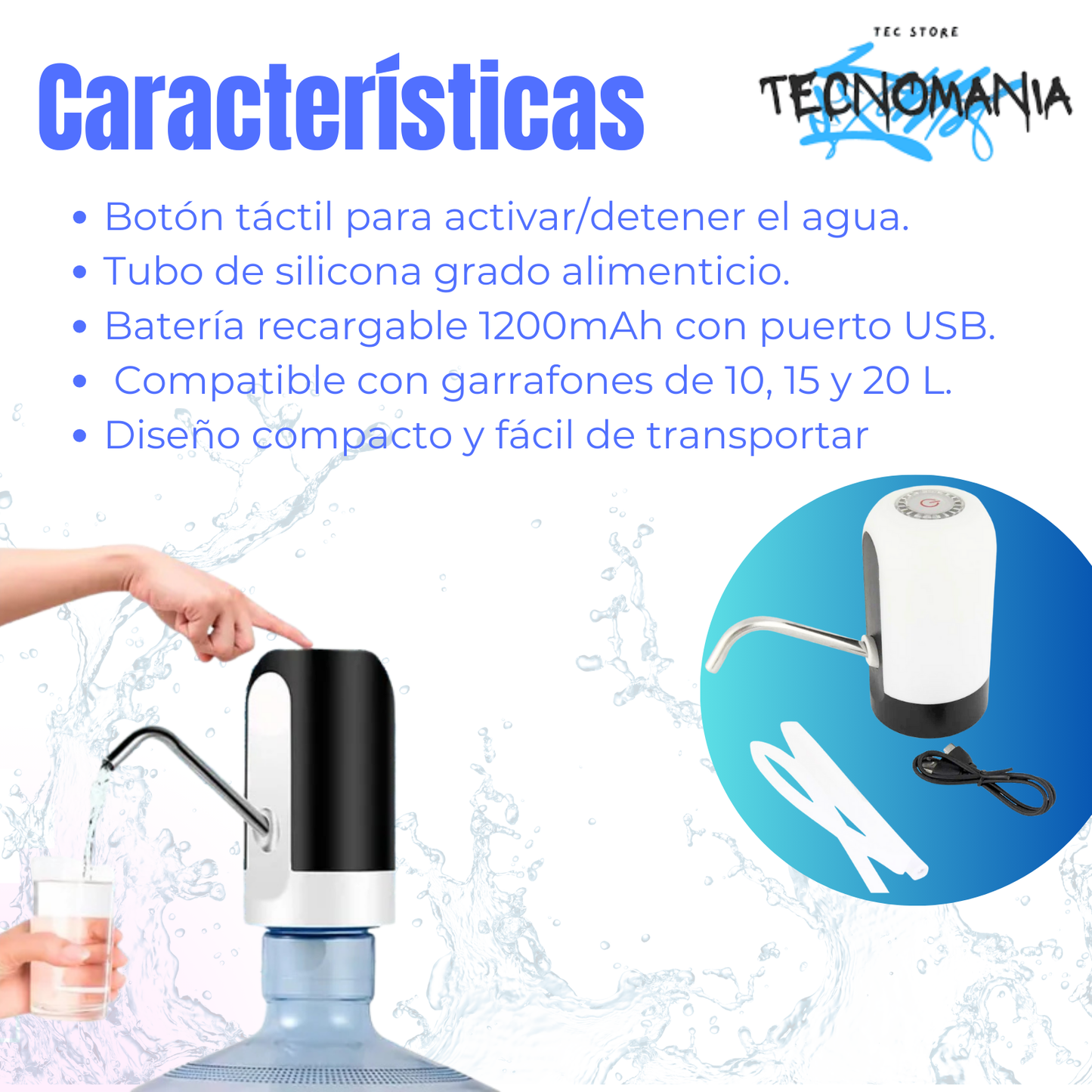 Dispensador De Agua Eléctrico